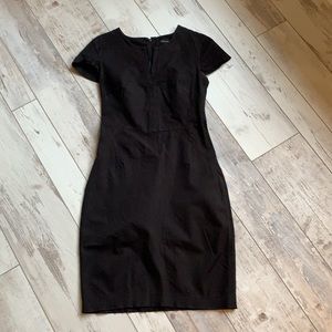 (2 for $15) Banana Republic Black Sheath Dress
